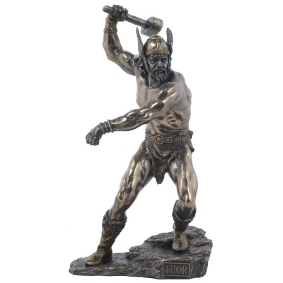 Thor - Norse God Of Thunder Statue Sculpture Viking God *GREAT HOLIDAY GIFT!   223102965177
